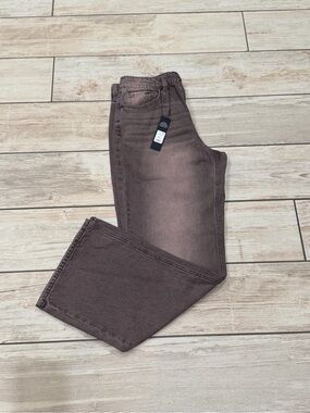 Fashion-Nova women Straight Leg Jeans - Brown